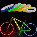 2 Pack Self-Adhesive Reflective Tape, 1cm x 8m Waterproof Safety Tape for Trailers-4