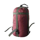Waterproof Camping Sleeping Bag Storage Sack, Silicon-Coated Nylon Compression Stuff Bag, Red-1
