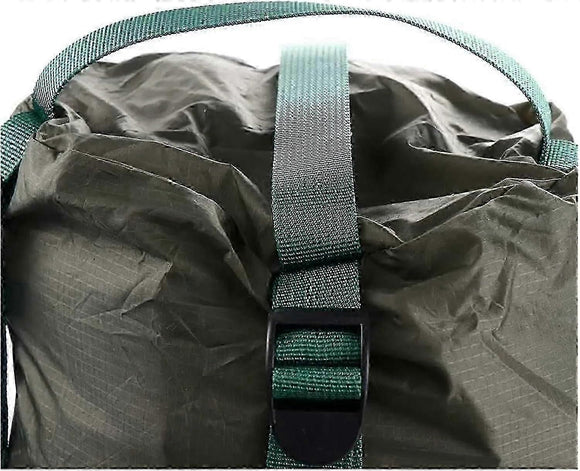 Waterproof Camping Sleeping Bag Storage Sack, Silicon-Coated Nylon Compression Stuff Bag, Red