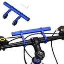 20cm Aluminum Alloy Bicycle Handlebar Extender Mount for Bike Accessories Black-9