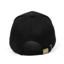 Ghost Embroidered Baseball Cap, Adjustable Ponytail Hat, Black-5