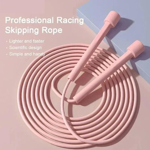 3Pcs Speed Jumping Rope Pink Blue Yellow 2.8m Professional Men Women Fitness Skipping Rope Portable