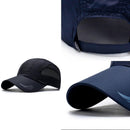 Quick Drying Breathable Baseball Cap, Adjustable Outdoor Sun Sports Hat, Rose Red-2