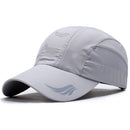 Quick Drying Breathable Baseball Cap, Adjustable Outdoor Sun Sports Hat, Rose Red-5
