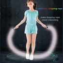 Glowing Skipping Rope Blue 2.8m Jump Rope 160g-5