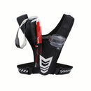 Reflective Running Vest One Size Mesh Lightweight Adjustable Breathable with Phone Pocket 1pc-2