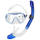 Snorkeling Set Wide View Diving Mask Dry Top Snorkel Set Big Frame Wateght And Anti-Fog Lens-1