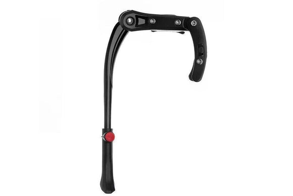 Strong Bike Bicycle Adjustable Side Kickstand Aluminum Alloy Foot Kick Stand for Mountain & Road Bikes