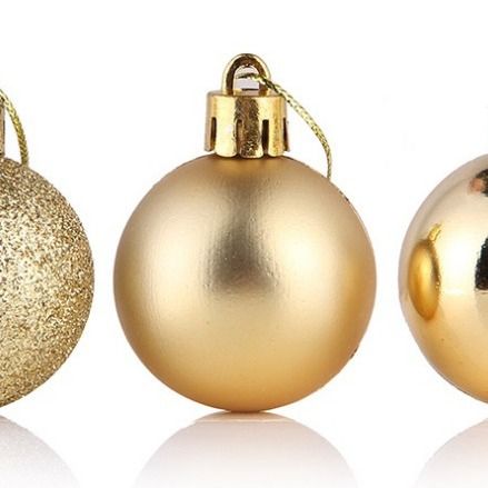 Christmas Plastic Ball 2CM Constant Romance 2cm ball wired cap head