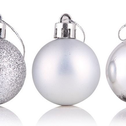 Christmas Plastic Ball 2CM Constant Romance 2.5cm