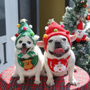 Weiwang Cartoon Pet Hat Christmas Deer Antlers White hat antlers S (good for 1.00 kg-4.00 kg pets)-6