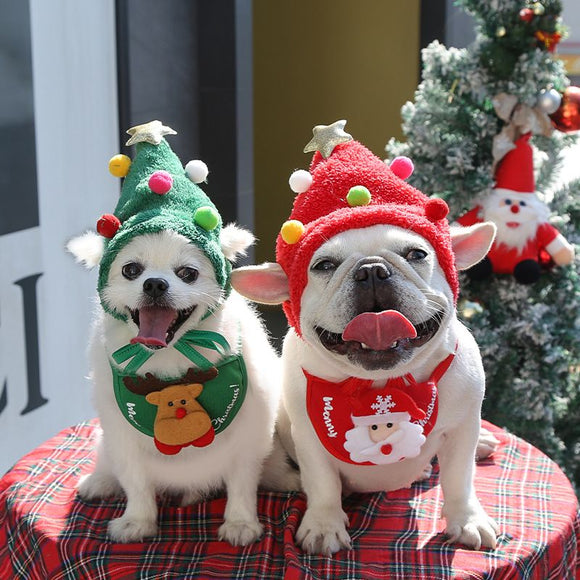 Weiwang Cartoon Pet Hat Christmas Deer Antlers White hat antlers S (good for 1.00 kg-4.00 kg pets)