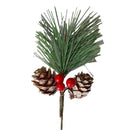 Rong & Jane Natural Pine Cone Xmas Ornament Handmade True color-4