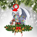 Christmas Dragon Acrylic Car Hanging Decoration-6