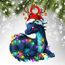 Christmas Dragon Acrylic Car Hanging Decoration-4