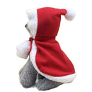 AMOOR Pet Christmas Cape Small Dog Holiday Wear Christmas Scarf [Velcro] S [Suitable for up to 4 jin, check chest and back length]-6