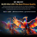 SKYWORTH 75X6600H QD-Mini LED 4K Smart TV, Matte Anti-Glare Display, 120Hz Turbo Mode, AI 4K Upscaling, AI Color Enhancement，Google TV, Dolby Atmos+Dolby Vision, 30W Speakers，HDMI2.1-7