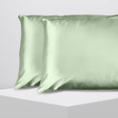 Casa Decor Luxury Satin Pillowcase Twin Pack Size With Gift Box Luxury - Sage Green-3