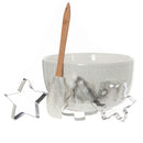 Bread and Butter Electroplate Tree Mini Mix Bowl Set - Silver-1