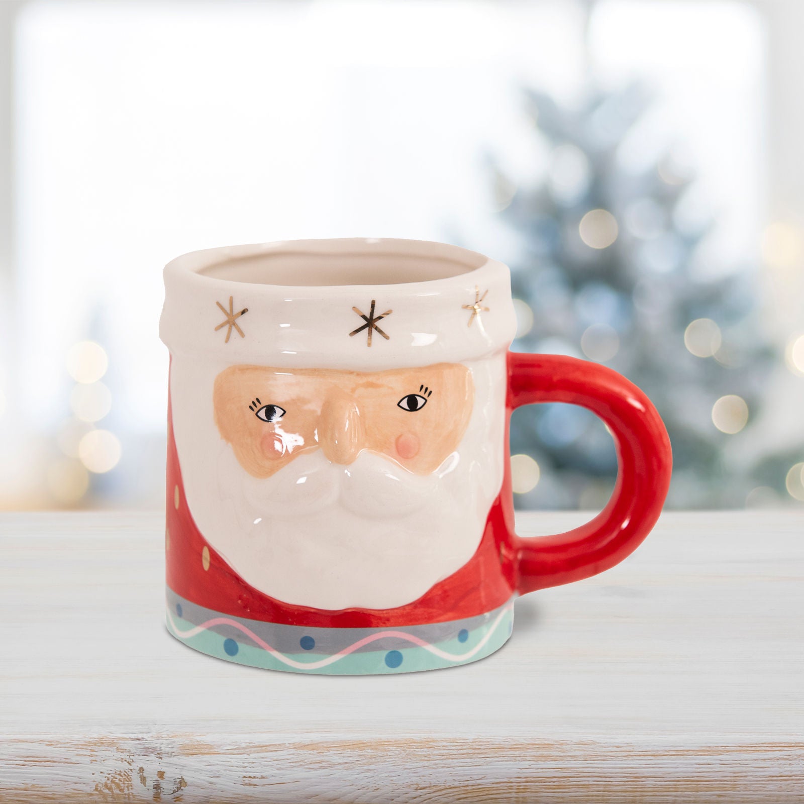 Bread and Butter Santa Mug 14 Oz - 0