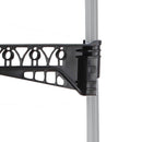 Folding 3 Tier Clothes Laundry Drying Rack with Stainless Steel Tubes for Indoor & Outdoor Home-7