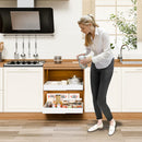 CARLA HOME Pack Pull Out Cabinet Organizer Expandable for Cabinets with Adjustable Slide Out Shelves and Easy Installation (White)-7