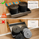 CARLA HOME 2 Pack Pull Out Cabinet Organizer Expandable for Cabinets with Adjustable Slide Out Shelves and Easy Installation (Grey)-6