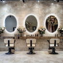 500x700mm LED Bathroom Mirror Oval Dimmable Anti-Fog-7