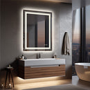 1510x780mm LED Bathroom Mirror Anti-fog Illuminated-6