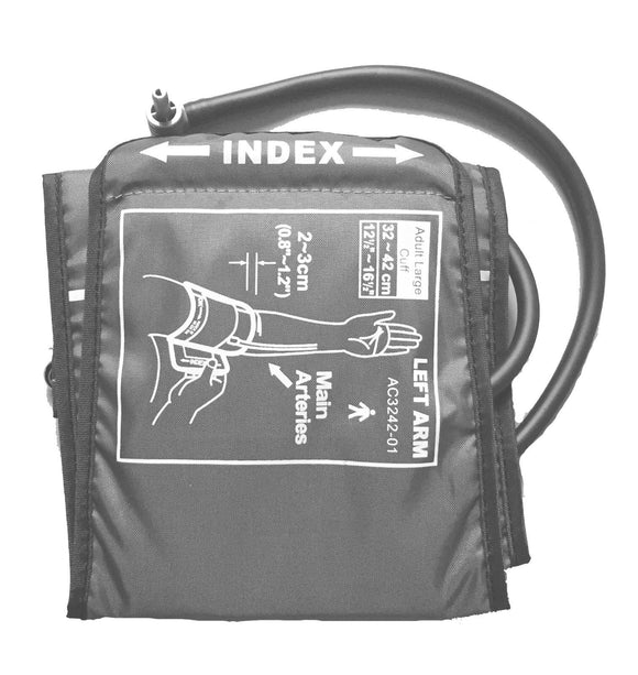 Automatic Upper Arm Blood Pressure Monitor Large Cuff 32-42cm