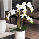 Artificial Orchid With Ribbed Pot 67cm-2