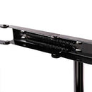 Sturdy and Heavy Duty Foldable Office Computer Desk (Black, 120cm)-7