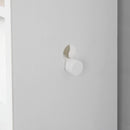 Toilet Paper Holder with Storage, Freestanding Cabinet, Toilet Brush Holder and Toilet Paper Dispenser 20x100x18 cm-9