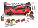 Majorette Porsche 911 GT3 RS Carry Case Playset including 4x Diecast Model Cars-1