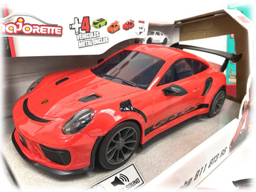 Majorette Porsche 911 GT3 RS Carry Case Playset including 4x Diecast Model Cars - 0