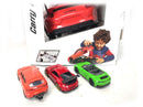 Majorette Porsche 911 GT3 RS Carry Case Playset including 4x Diecast Model Cars-4