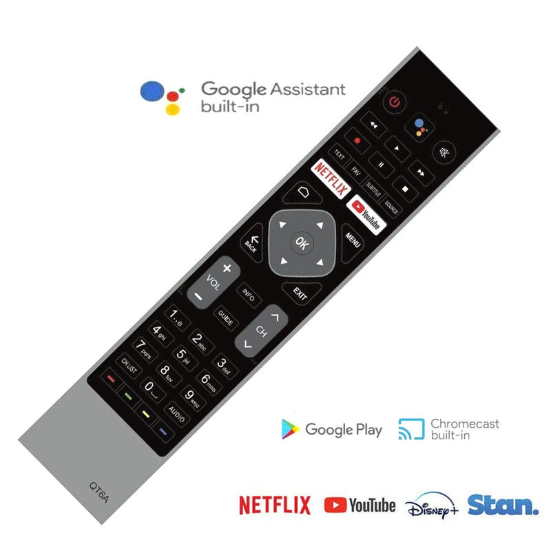 New 50" UHD 4K Smart Android Digital TV Google Assistance Chromecast - 0