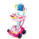 Kids Children's Doctors Medical Cart & ECG Machine for Toddler Play-1