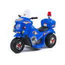 Children's Electric Ride-on Motorcycle (Blue) Rechargeable, Up To 1Hr-1