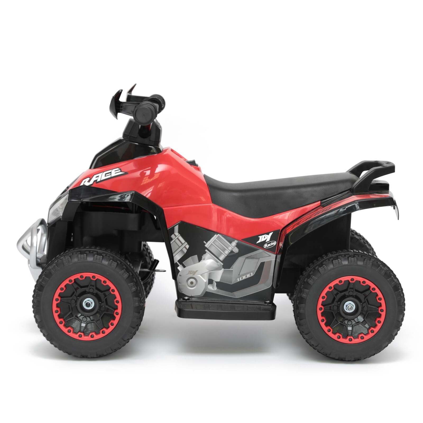 Quad Ride-on Electronic 4 Wheel ATV (Red) for Children - Up To 3km/h - 0