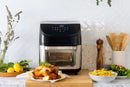 12L Digital Air Fryer w/ 200C, 7 Cooking Settings & Rotisserie Function-4