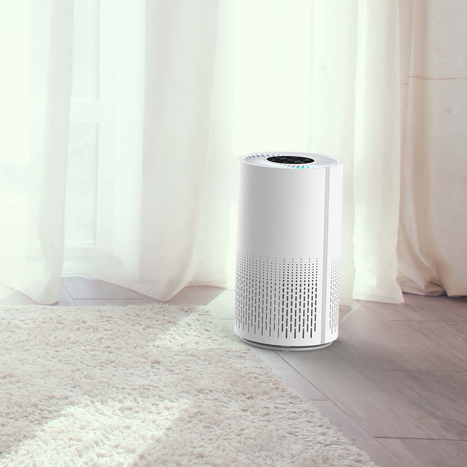 Air Purifier and Cleaner with HEPA Filter, Sleep Mode and Timer