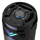 LED Portable Bluetooth Speaker with Multi-Coloured Lights & Remote Control-4