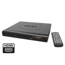 HDMI DVD Player (Black) w/ Remote Control, Compact Size, 8 Languages-2