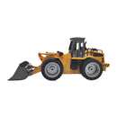Remote Control Model Bulldozer Truck (Yellow), Driving Cab and Scoop-3