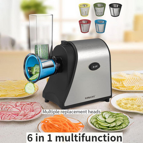 Electric Grater Vegetable Food Rotary Drum Grater Chopper Slicer