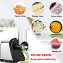 Electric Grater Vegetable Food Rotary Drum Grater Chopper Slicer-4