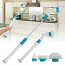 10PCS Rechargeable Spin Scrubber Electric Turbo Scrub Cleaning Brush Cordless Kit-3