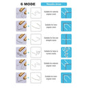 Plastic Welder Garage Tool Hot Staple Staplers Bumper Repair Welding Machine Kit-7