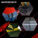 Plastic Welder Garage Tool Hot Staple Staplers Bumper Repair Welding Machine Kit-8